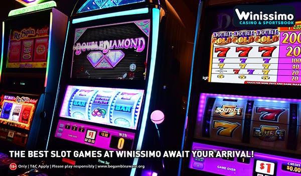 The best slot games at Winissimo await your arrival!
