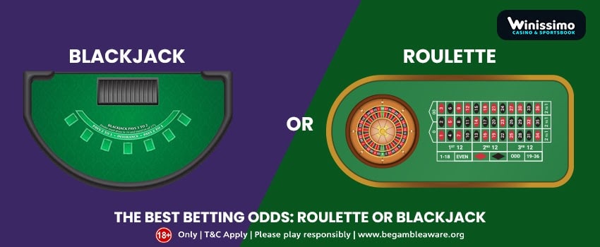 The Best Betting Odds: Roulette or Blackjack?