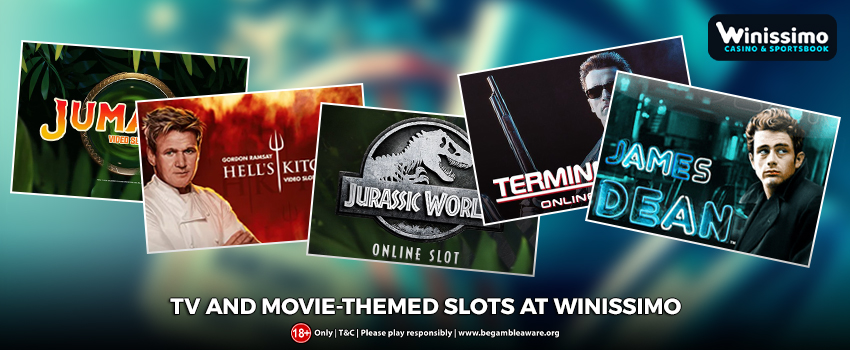 Explore The Thrill of TV and Movie-Themed Slots at Winissimo Today!