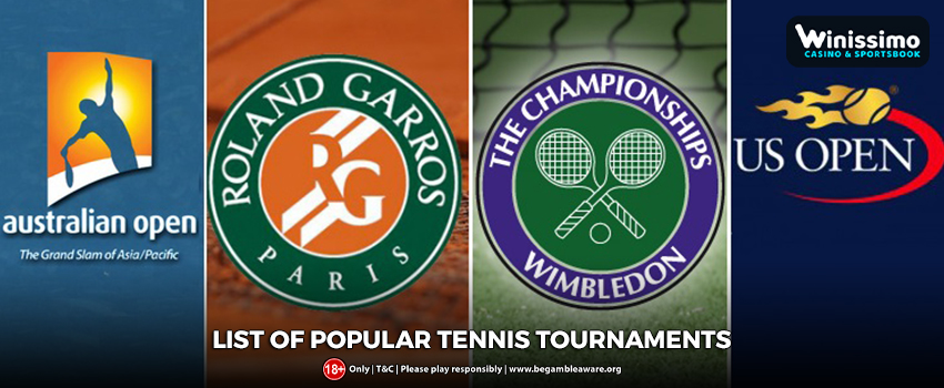 A Comprehensive List Of Popular Tennis Tournaments You Should Know